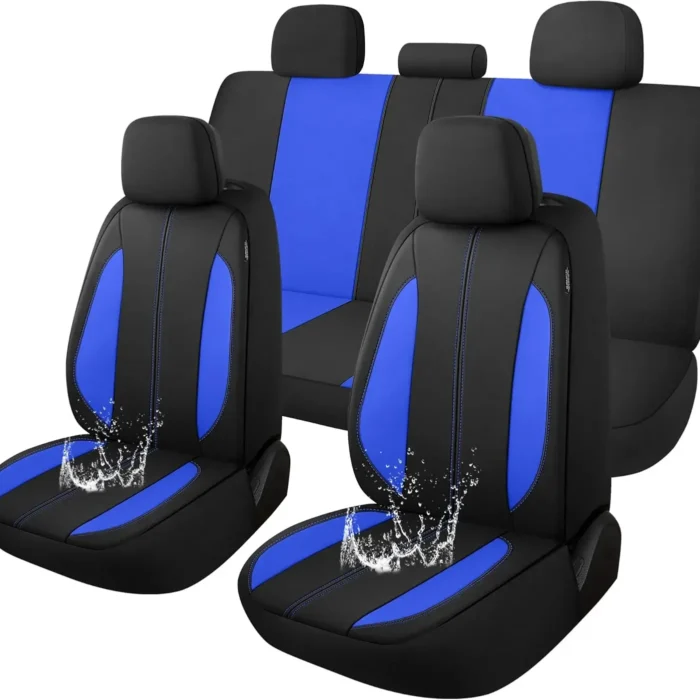 Waterproof Seat Covers for Cars,Durable Neoprene Car Seat Protectors,Interior Covers for Cars,Sedan Van Truck SUV